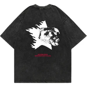 T-shirt FLAME DOG (BLACK)